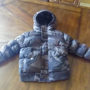 GENTLY WORN BOYS CAMO APPAMAN WINTER JACKET